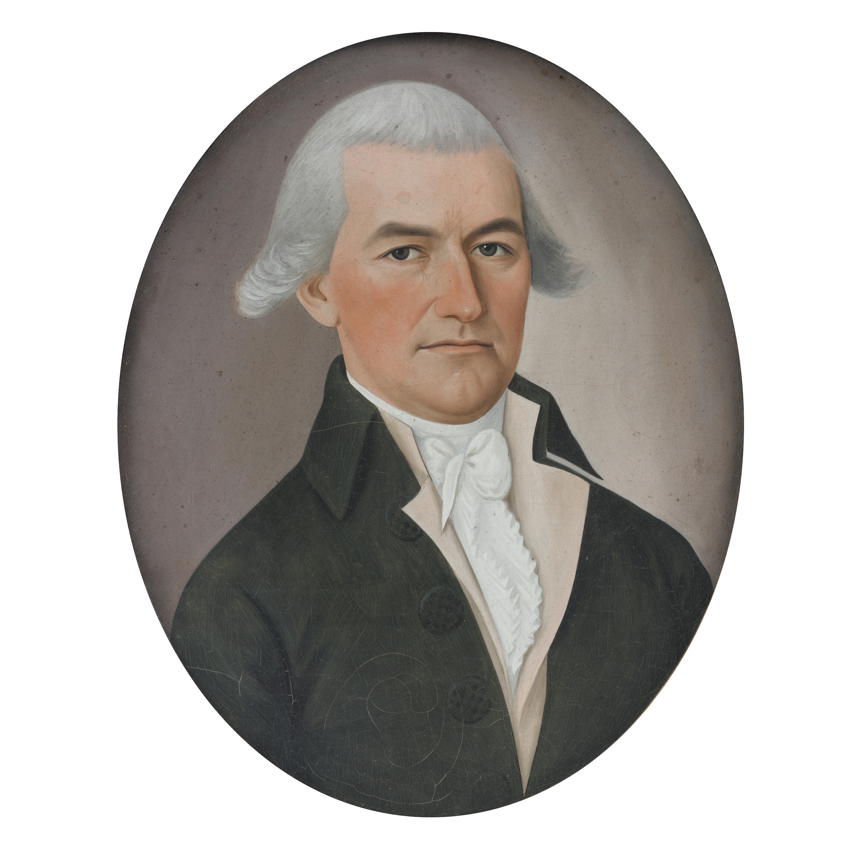 Artwork by Spoilum, Portrait of Samuel Blanchard, 1790, Made of oil on canvas