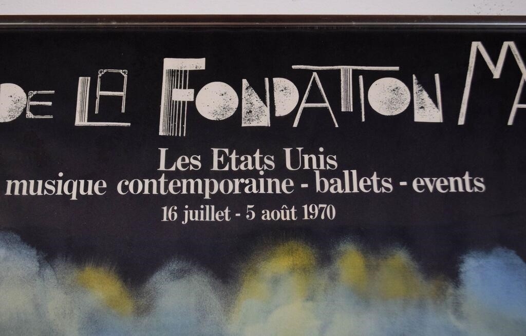 Artwork by Saul Steinberg, 2 Saul Steinberg Posters Spoleto, Fondation Maeght, Made of Vintage Posters