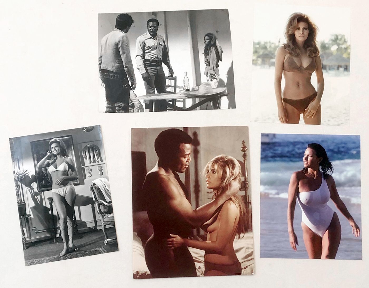 Artwork by Raquel Welch, Untitled, Made of Silver Prints