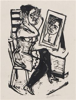 Toilette - Max Beckmann