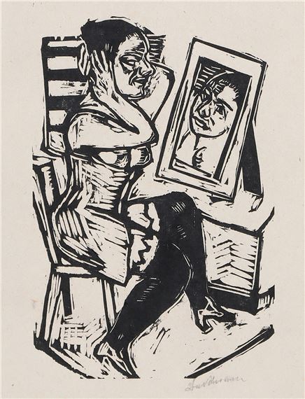 Toilette - Max Beckmann