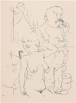 Verlobung – Sonntag früh - George Grosz