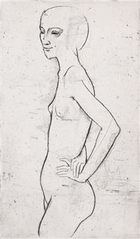 Stehende - Karl Hofer