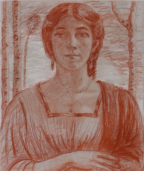 Frauenbildnis - Otto Greiner