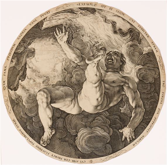 Der Sturz des Ixion by Hendrick Goltzius, um 1588