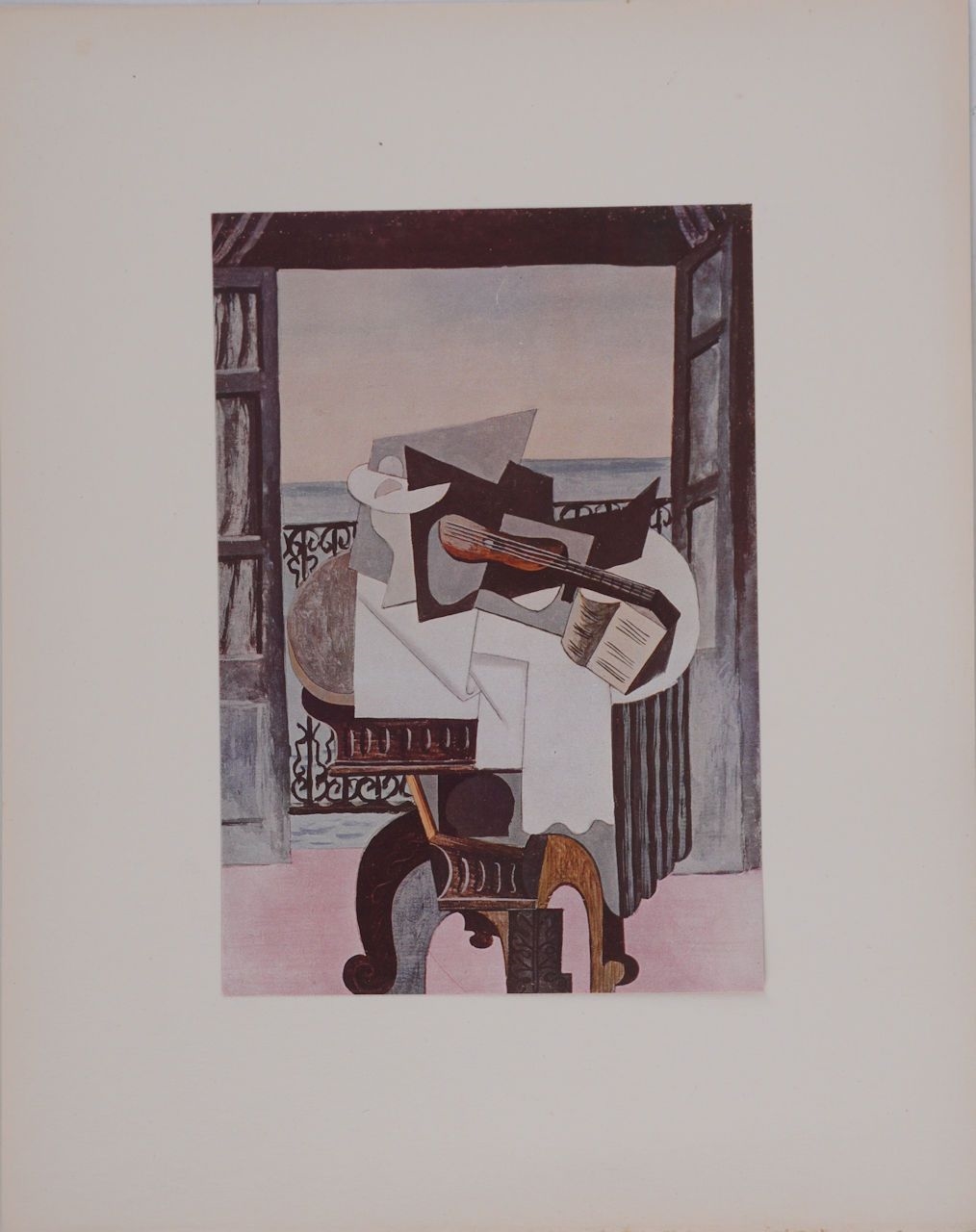 Pablo Picasso | Open window at Saint-Raphaël (1919) | MutualArt