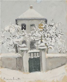 La Maison sous la neige à Saint-Germain-en-Laye - Francis Smith