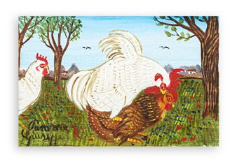 Gallo innamorato - Giuseppe Panza