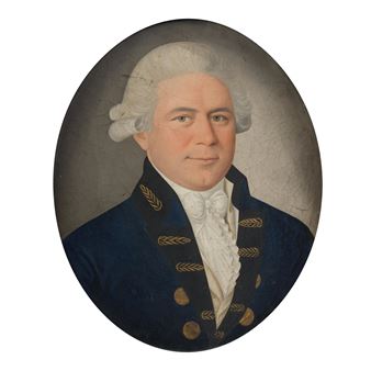 Portrait of an officer of the East India Company - Spoilum