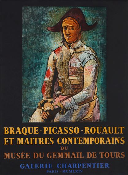 Ausstellungsplakat der Galerie Charpentier, Paris 1964