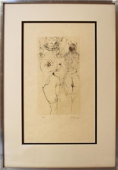 Weiblicher Akt - Hans Bellmer