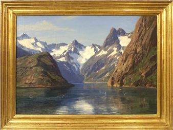 Fjordlandschaft - Georg Macco