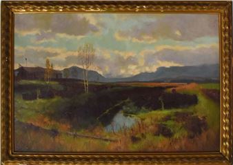 Moorlandschaft - Adalbert Wex