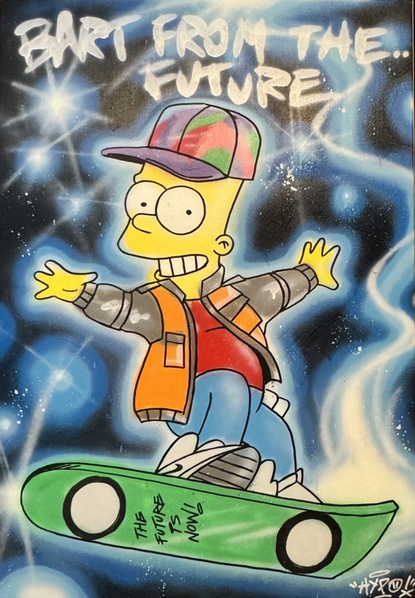 Alessio Hassan Ali | Bart from the future | MutualArt