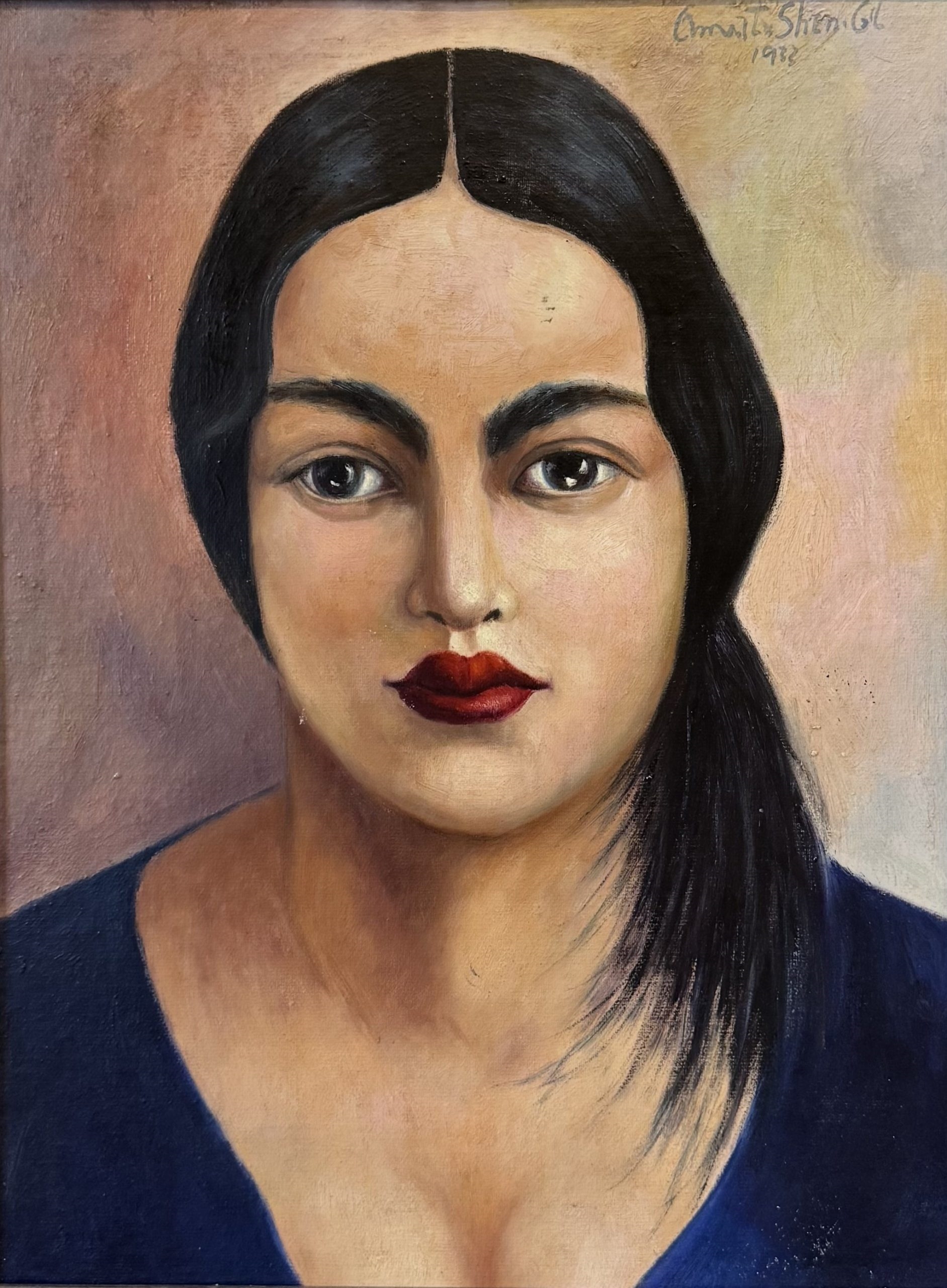Amrita Sher-Gil | Untitled (self-portrait (1935) | MutualArt