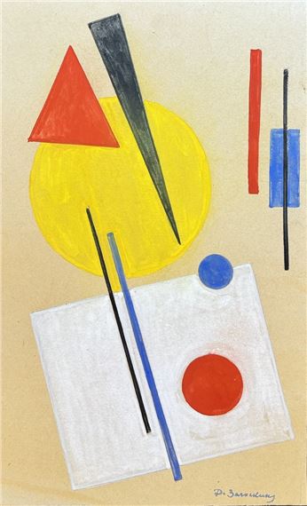 David Efimovich Zagoskin | Geometric composition | MutualArt