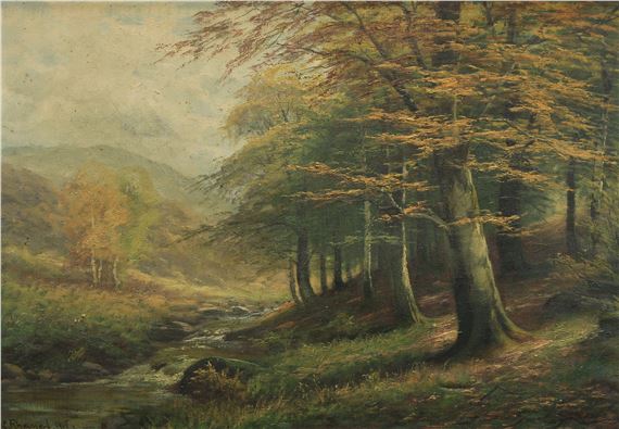 Sous bois - Adolf Rheinert