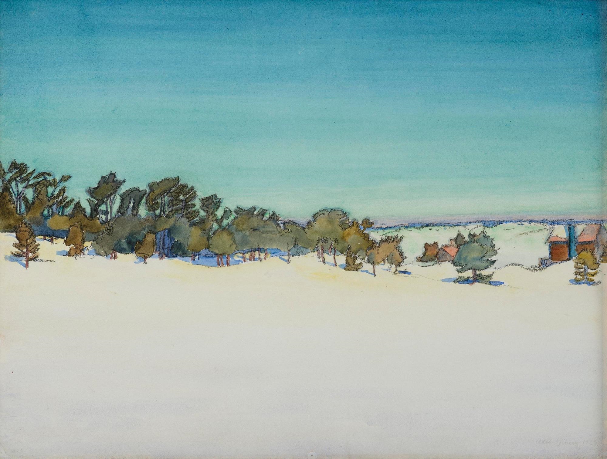 Axel Sjöberg | Snow (1924) | MutualArt