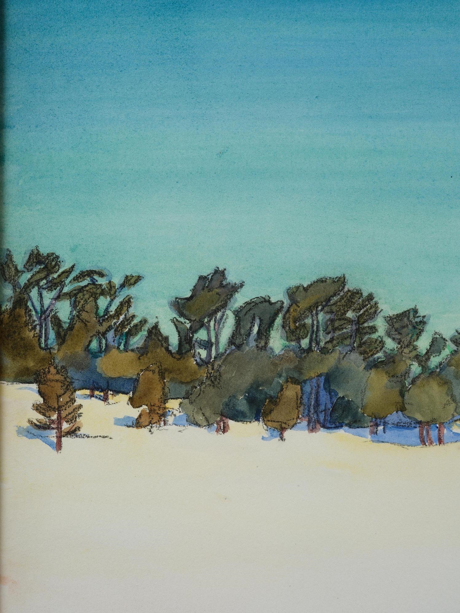 Axel Sjöberg | Snow (1924) | MutualArt