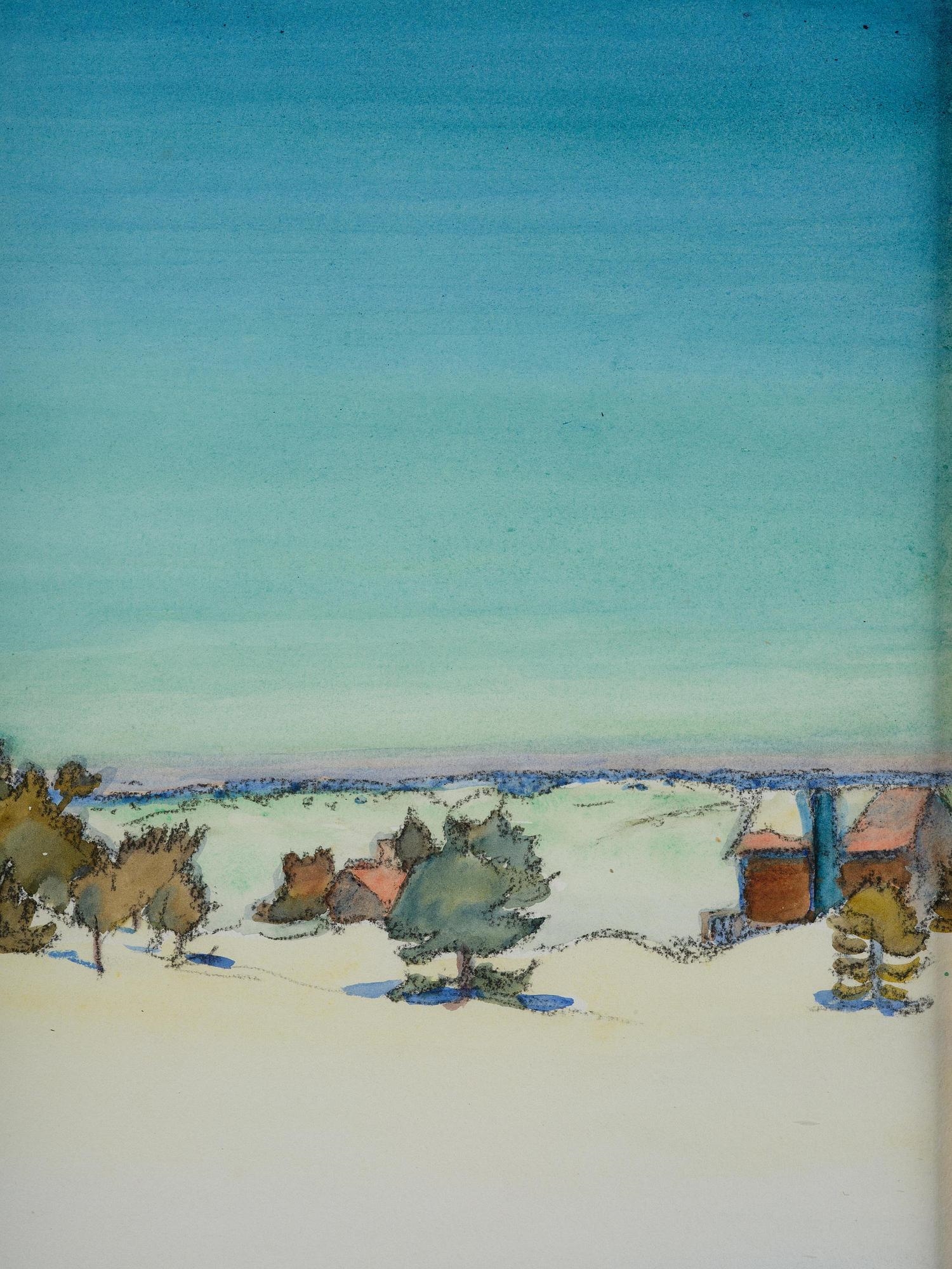 Axel Sjöberg | Snow (1924) | MutualArt
