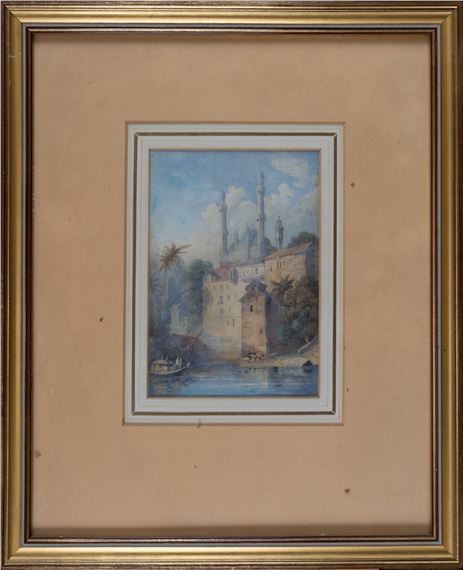 A view of Benares from the Ganges - William Daniell