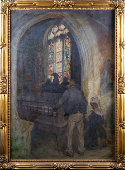 The Chapel of Locmaria-an-Hent, Brittany - Aloysius O'Kelly