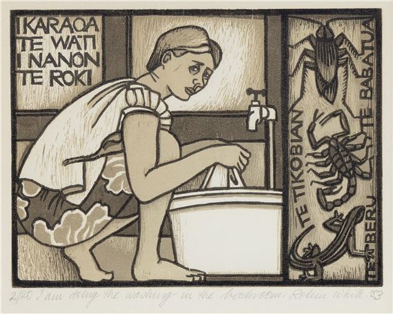 Beginner's Guide to Gilbertise: I am Doing the Washing in the Bathroom - Robin White