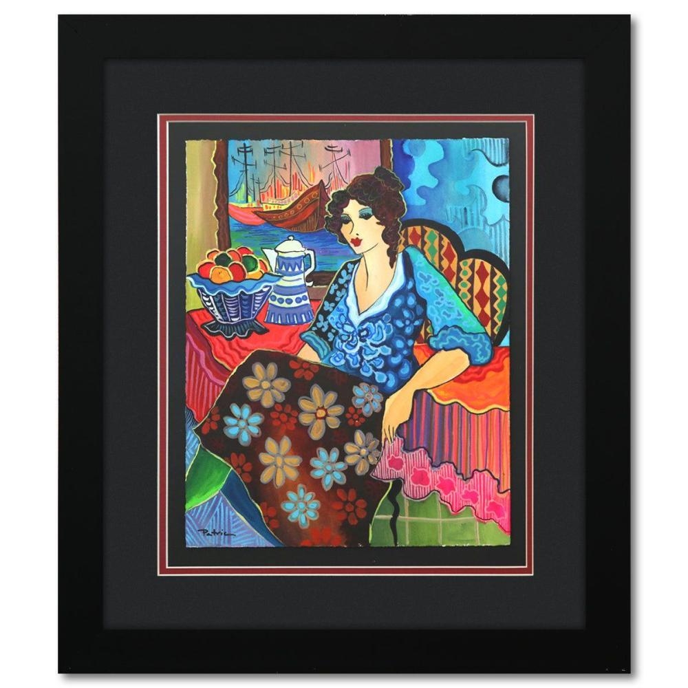 Artwork by Patricia Govezensky, Afternoon Tea, Made of Original Watercolor