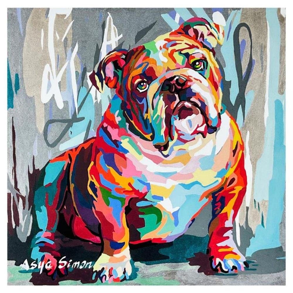 Artwork by Asya Simon, Untitled, Made of Giclee On Canvas