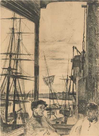 Rotherhithe - James Abbott McNeill Whistler