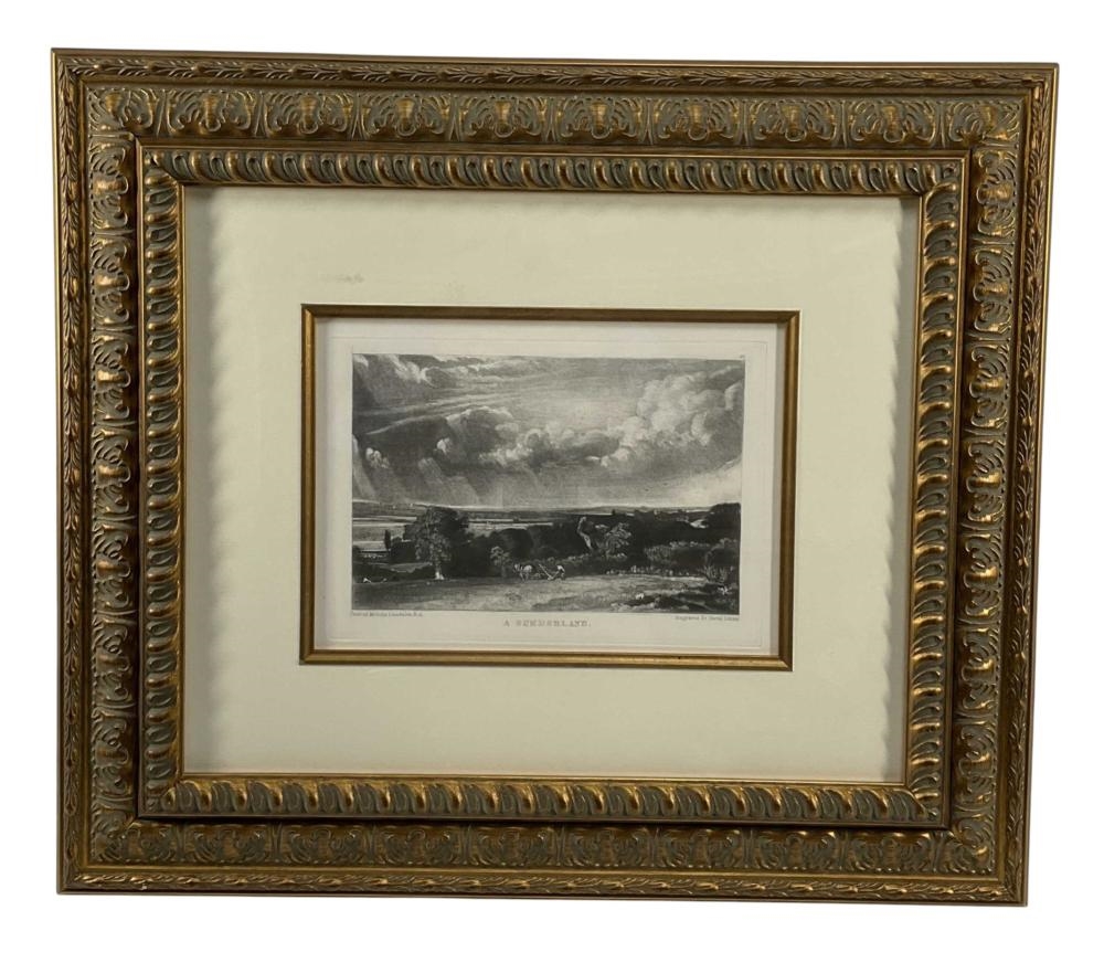 Artwork by John Constable, a Summerland, Made of Engraving Print On Paper
