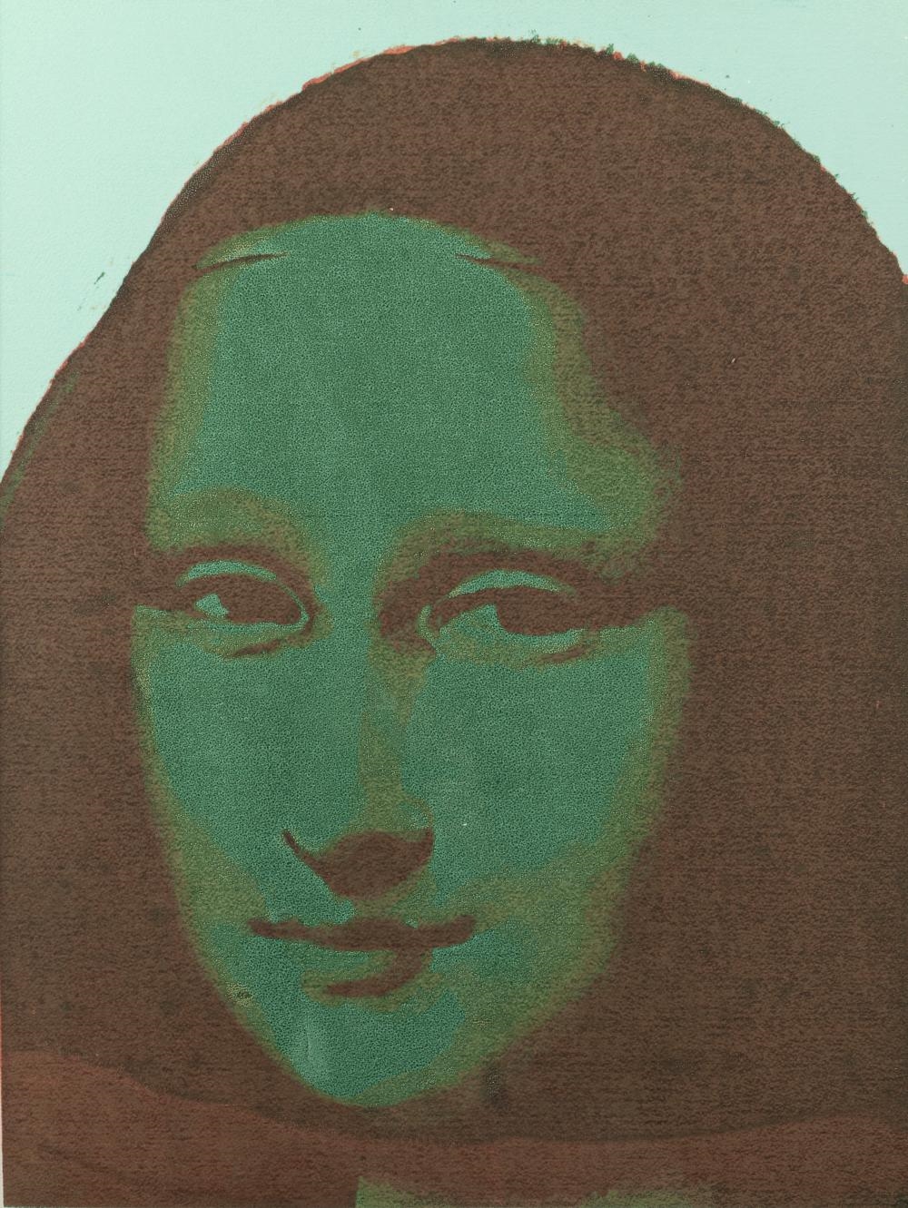 Artwork by Shaike Snir, Mother Earth, Made of Screenprint