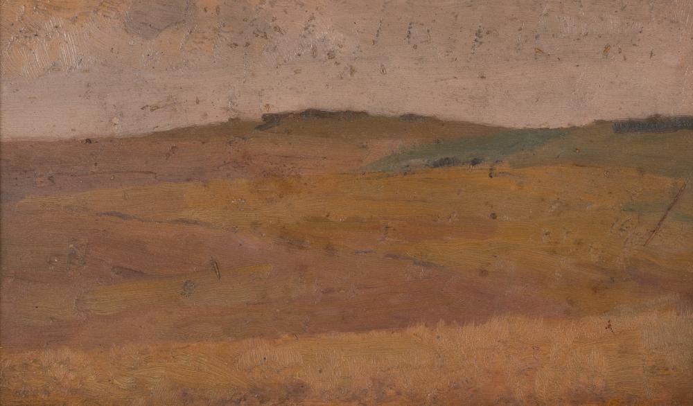 Artwork by E. Phillips Fox, Twilight Landscape, Made of Oil On Panel