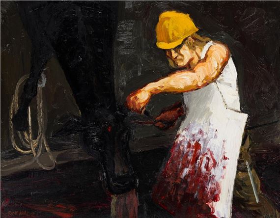 Slaughterman by Rick Amor, 1977
