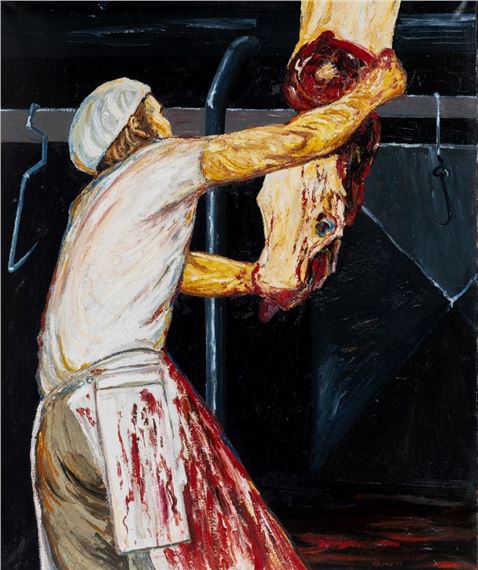 Meatworker by Rick Amor, 1977