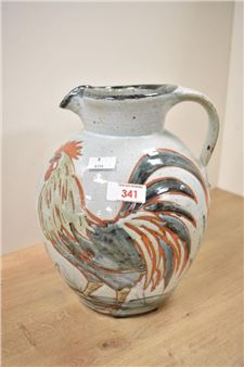 Rooster jug - Colin Kellam