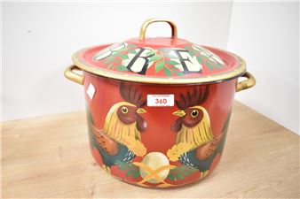 Folk Art bread bin - Emma Stubbs Hunk