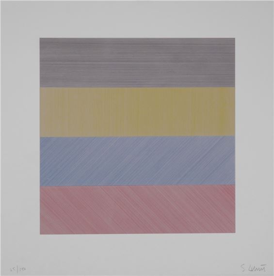 Composite Series (Five Silkscreen Prints - Sol LeWitt