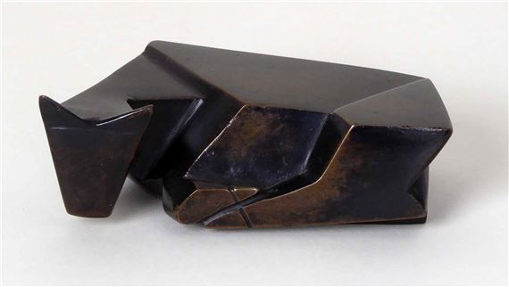 Mathematik-Kuh I (Liegendes Kalb - Ewald Mataré