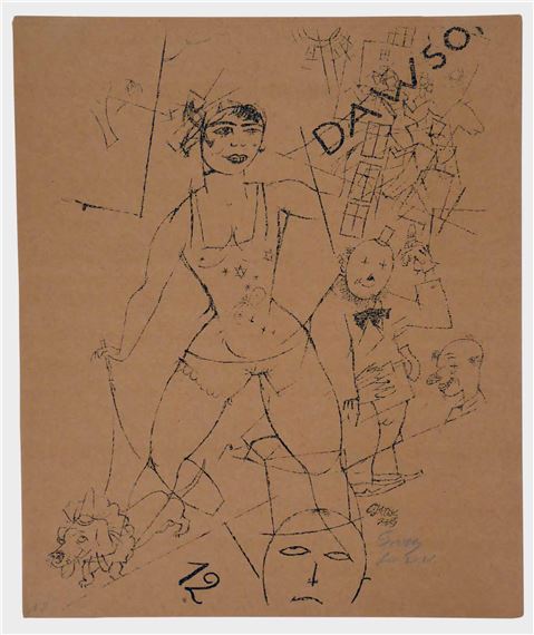 Im Zirkus (Dawson - George Grosz
