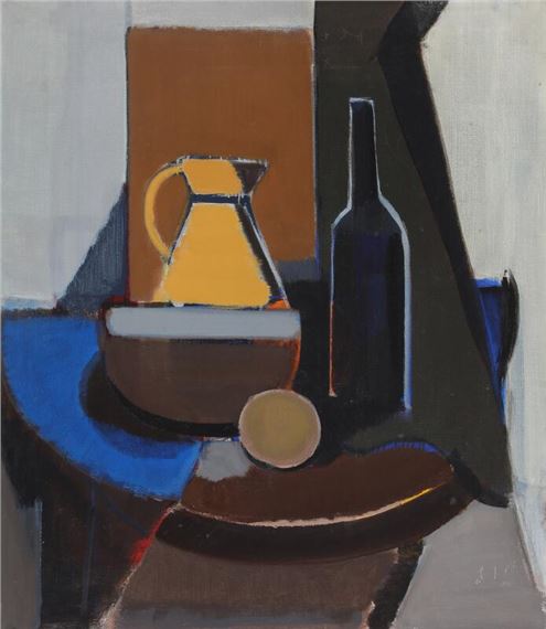 Still life on a table by Hans Eiler Sjøstedt