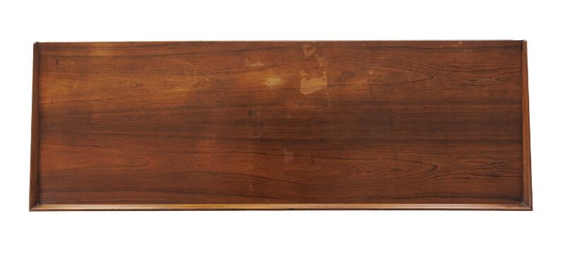 Artwork by Frode Holm, Desk of Brazilian rosewood, Made of Brazilian Rosewood
