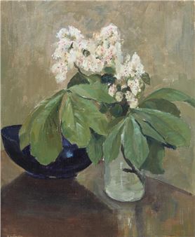 Still life with flowers - Carl Fischer