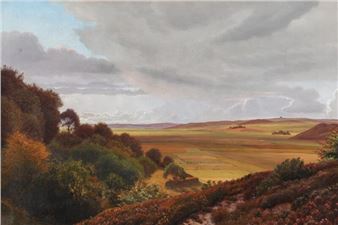 Landscape near FussingÃ - Vilhelm Kyhn