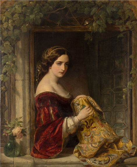 Thomas Francis Dicksee
(British, 1819-1895)
Waiting, 1860 - Thomas Francis Dicksee