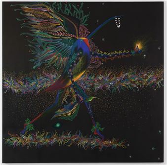 Here Lives the Origin: Rember Yahuarcani @ Josh Lilley, London