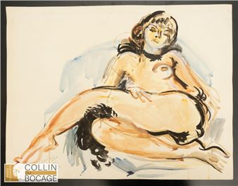 Reclining nude - André Planson