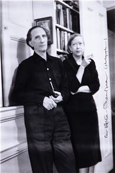Original photograph signed - Marcel Duchamp
