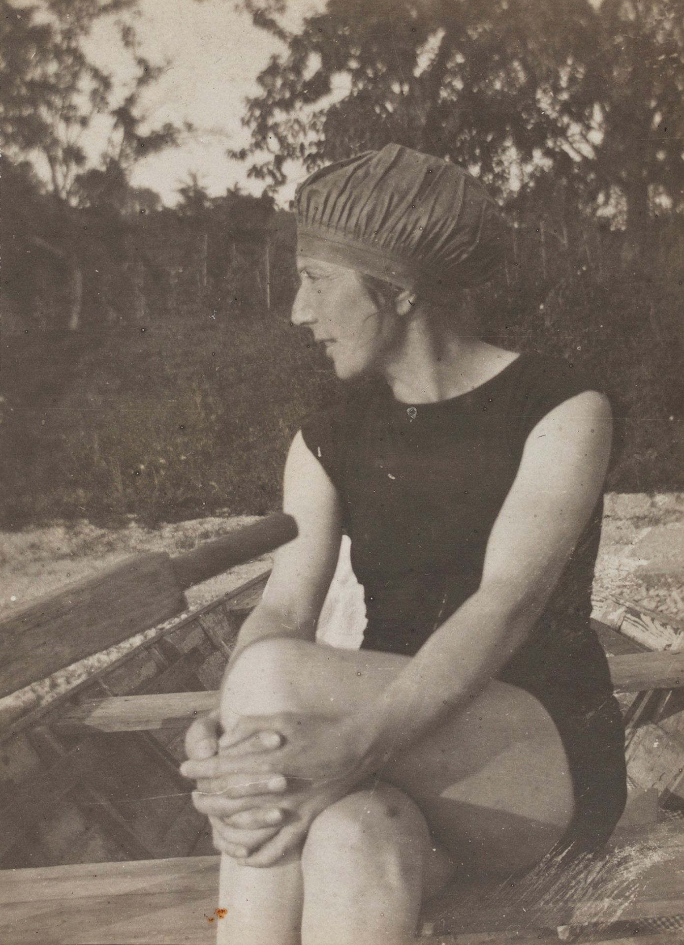 Artwork by Raoul Hausmann, PORTRAIT OF MARTHE PRÃVOT, Made of Original Photograph