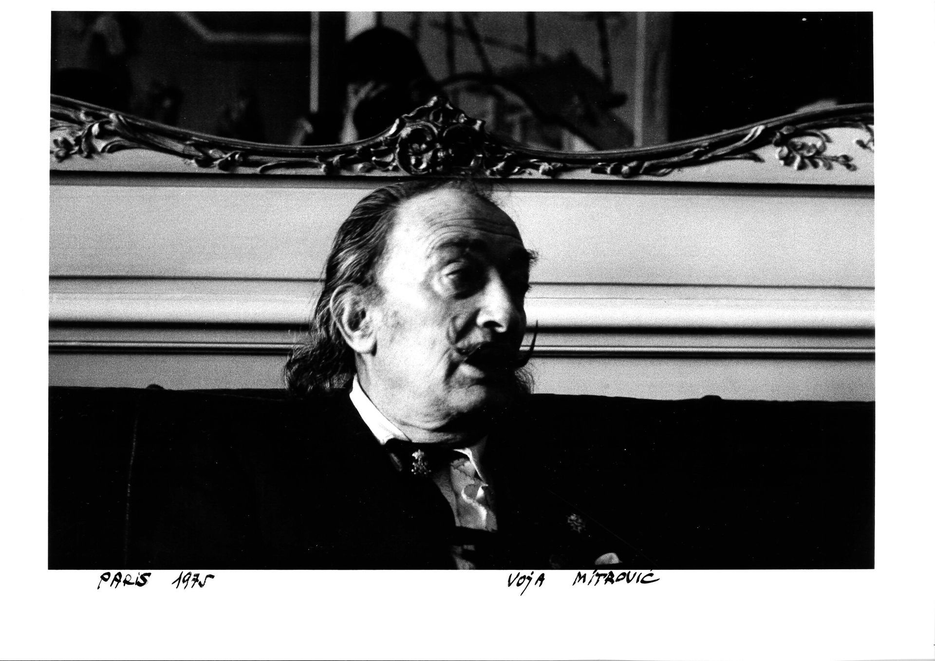Artwork by Voja Mitrovic, PORTRAITS OF SALVADOR DALI, Made of Vintage Silver Prints